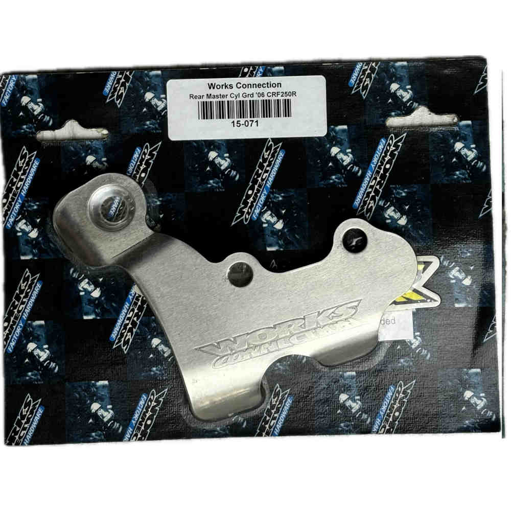 WORKS CONNECTION Rear Master Cyl Guard Honda CRF 250 R 2006