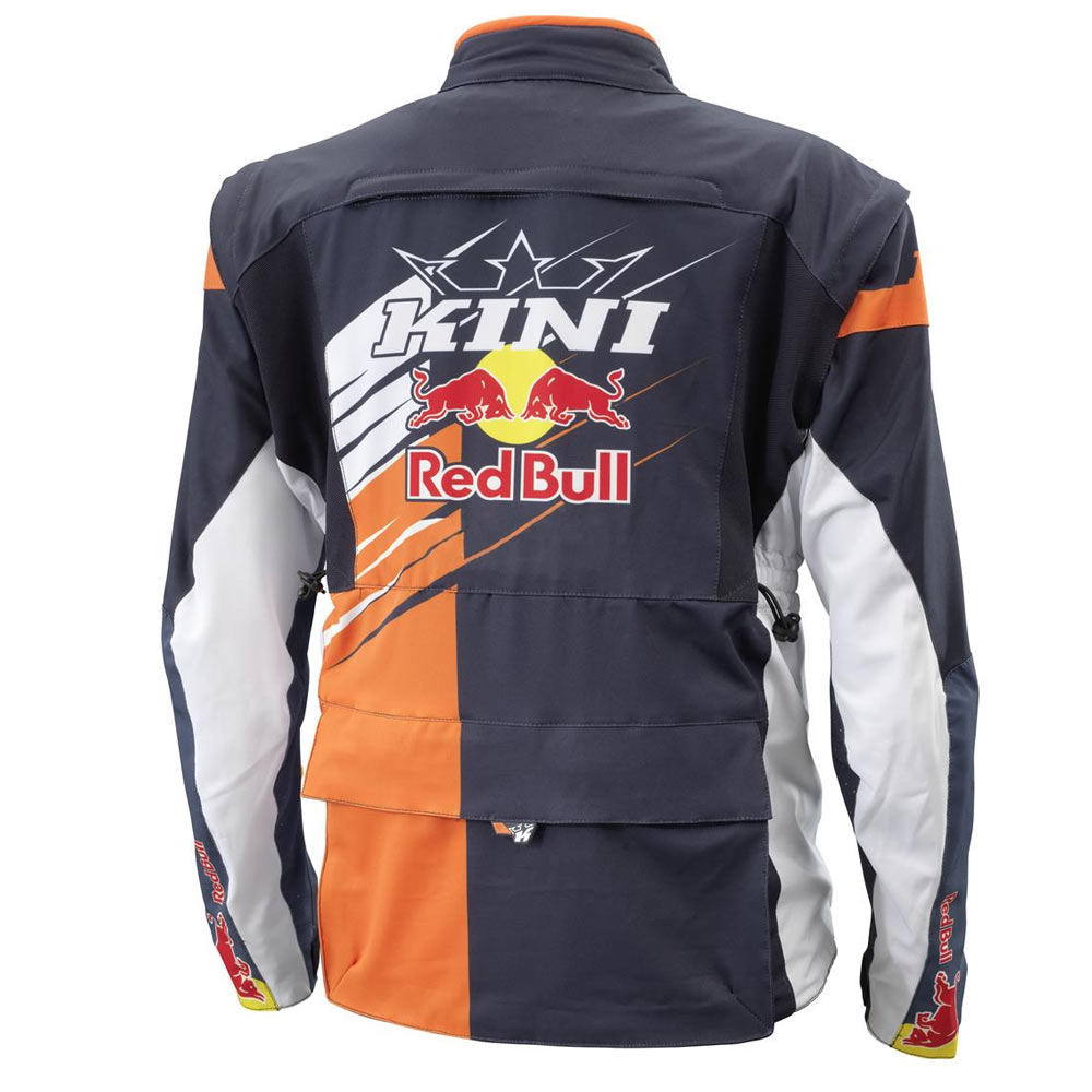 KINI RED BULL Competition Motocross Jacke orange weiss grau