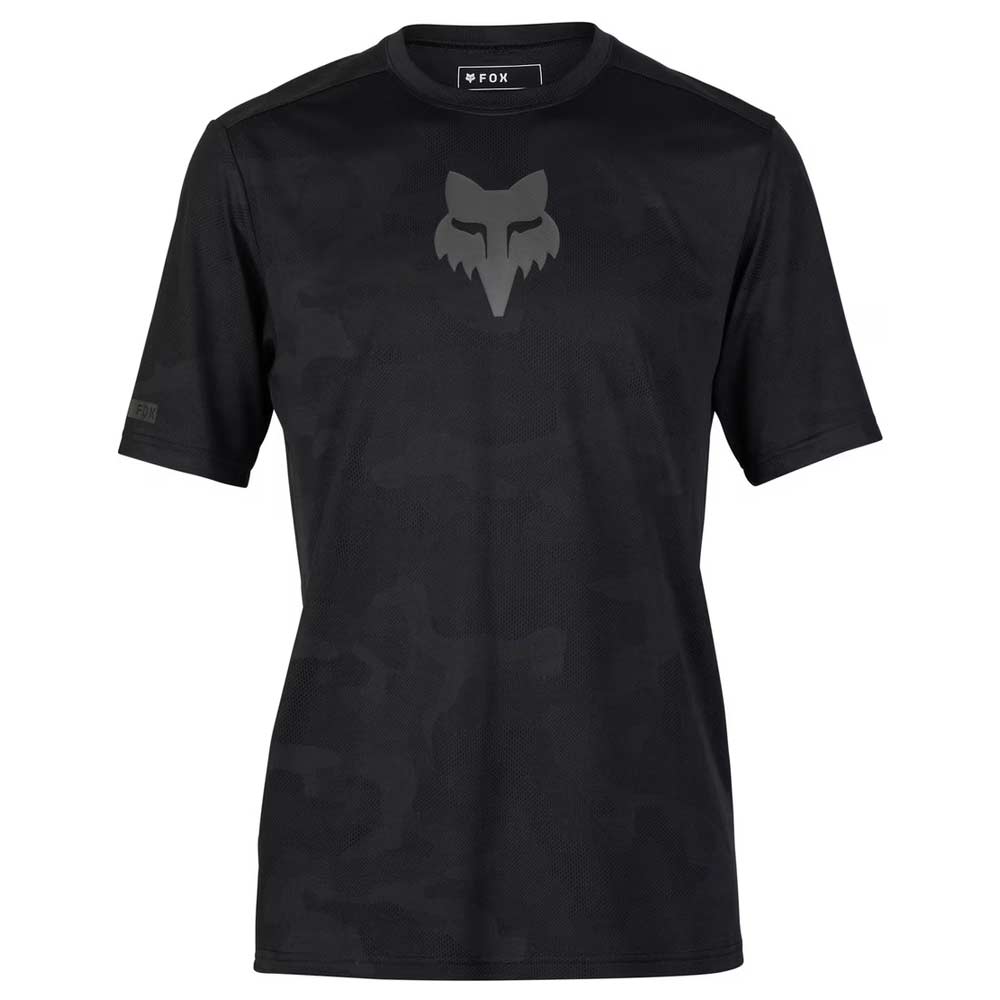 FOX RANGER TRU DRI MTB Jersey kurzärmlig Schwarz