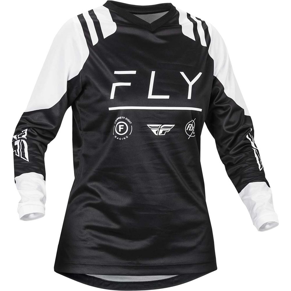 FLY F-16 Frauen Jersey schwarz weiss