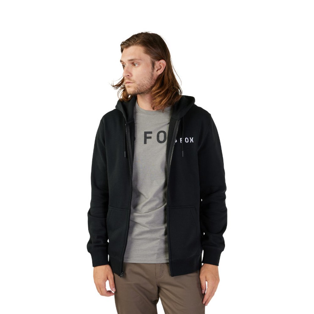 FOX ABSOLUTE FLEECE ZIP Hoodie Kapuzen Pullover Schwarz