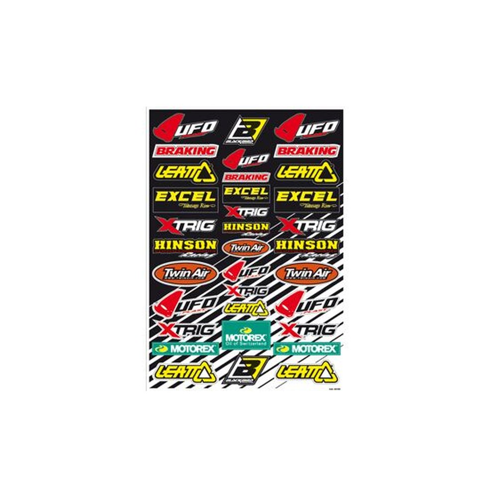 BLACKBIRD RACING Decal Logo Aufkleber-Set B