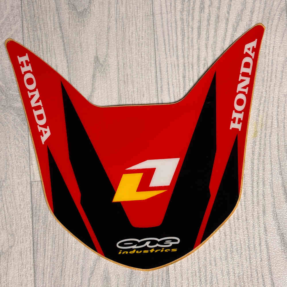 ONE INDUSTRIES Kotflügel Dekor Aufkleber CR/CRF 125-450 2004 vorne