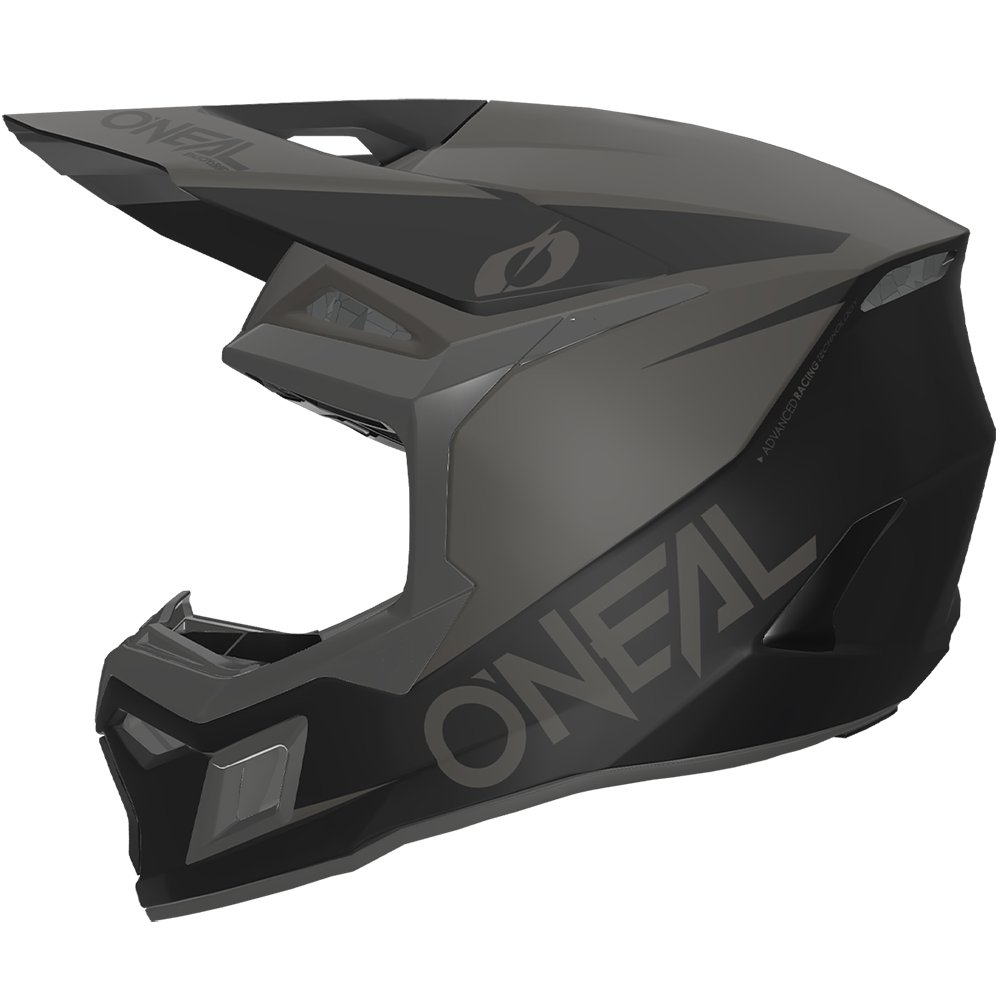 ONEAL 3SRS Motocross Helm Solid schwarz/grau ONEAL 3SRS Motocross Helm Solid schwarz/grau