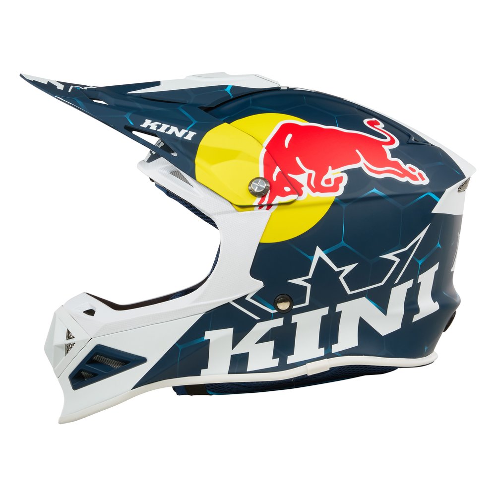 KINI RED BULL MXC1 Motocross Helm 1.0 blau/weiss