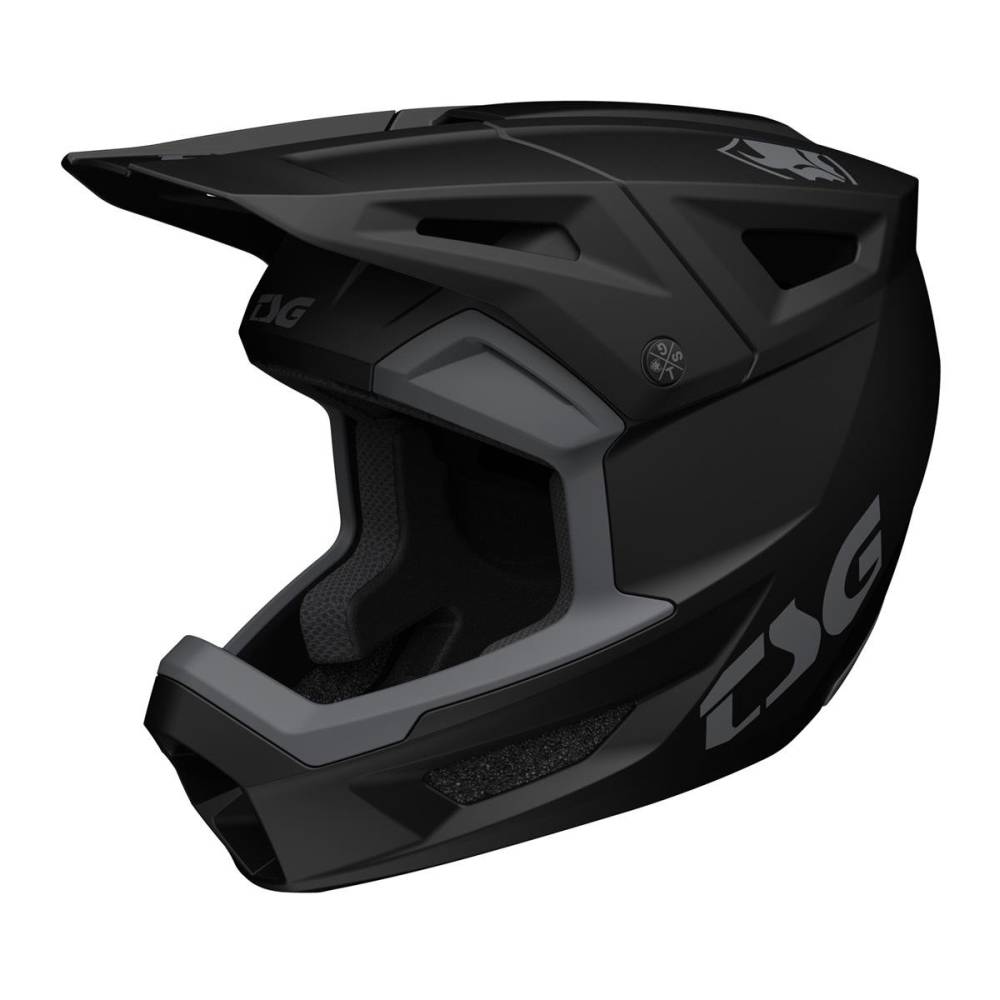 TSG Sentinel Solid Color MTB Helm schwarz