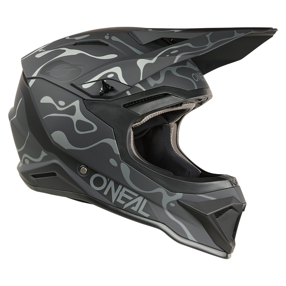 ONEAL 1SRS Motocross Helm Splash schwarz/grau ONEAL 1SRS Motocross Helm Splash schwarz/grau