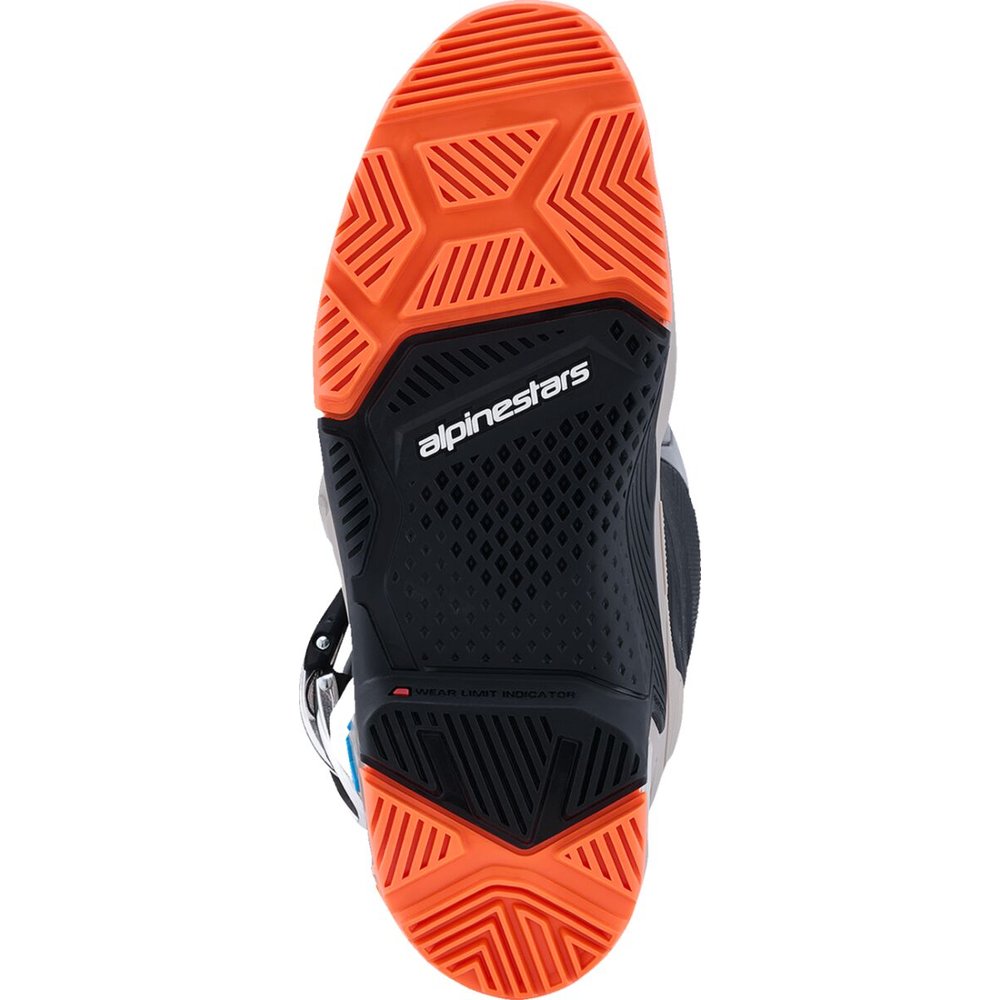 ALPINESTARS Tech 7 Motocross Stiefel schwarz/warm grau/neon orange ALPINESTARS Tech 7 Motocross Stiefel schwarz/warm grau/neon orange