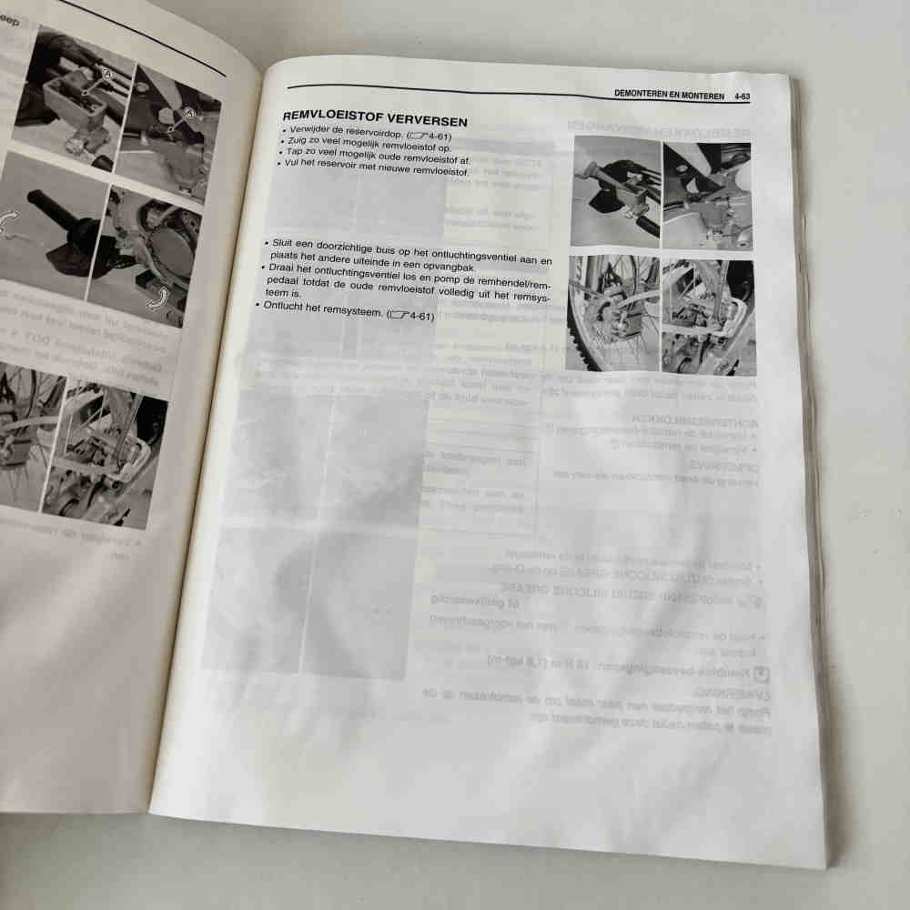 SUZUKI RM-Z 250 2010 99011-49H50-01H Motorrad-Handbuch gebraucht