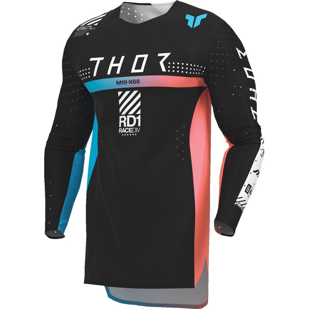 THOR Sportmode Synth Youth Kinder Jersey schwarz