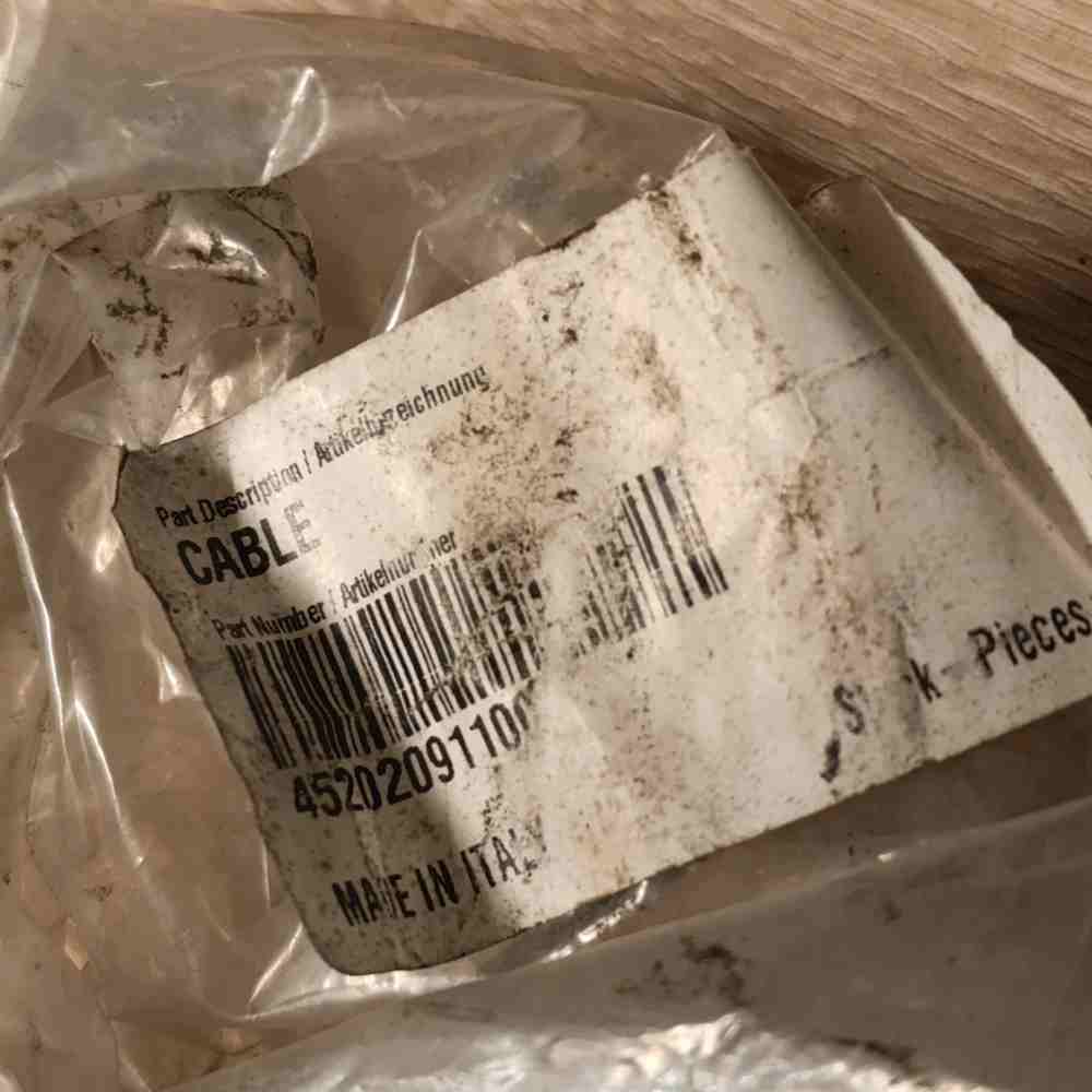 KTM Gasseil passend für KTM 50SX JUN/MINI 2009 45202091100