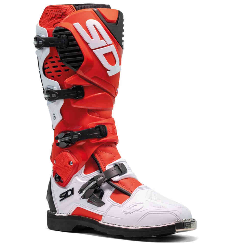 SIDI Crossfire 3 Motocross Stiefel rot weiss