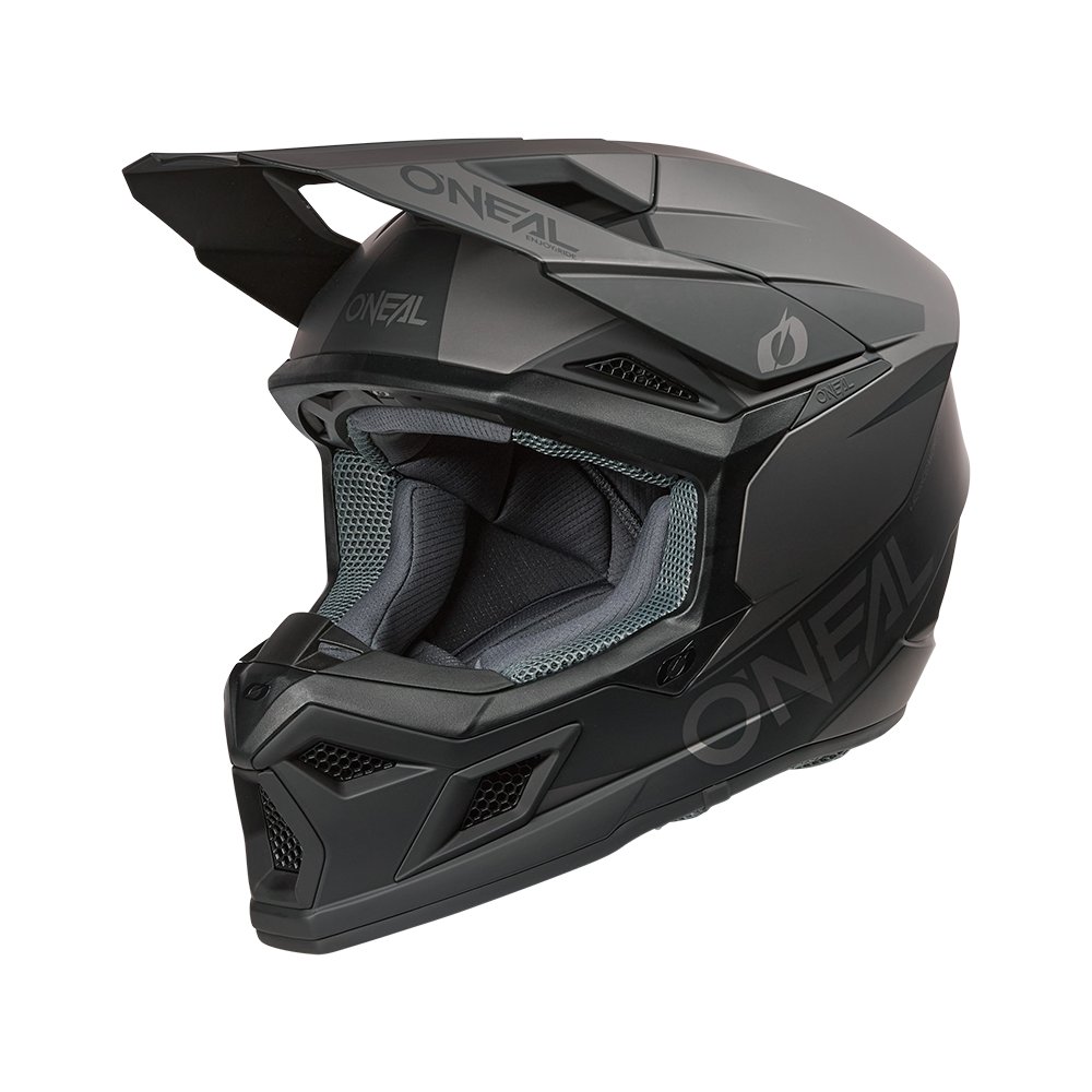 ONEAL 3SRS Motocross Helm Solid schwarz/grau ONEAL 3SRS Motocross Helm Solid schwarz/grau