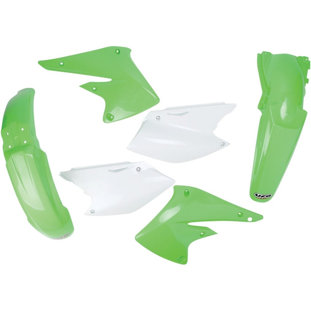 UFO Komplettes Karosserie-Kit Plastikteile Kawasaki KX-250F 04