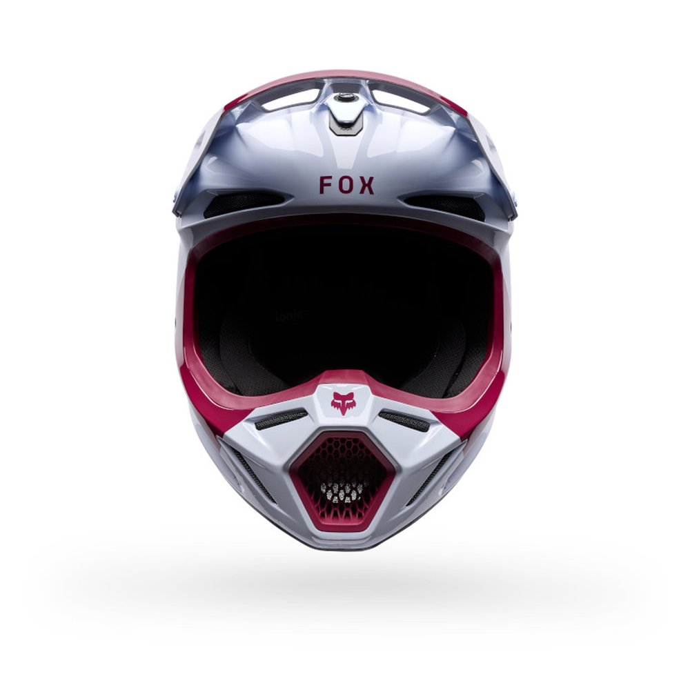 FOX V3 TINE Motocross Helm Cranberry
