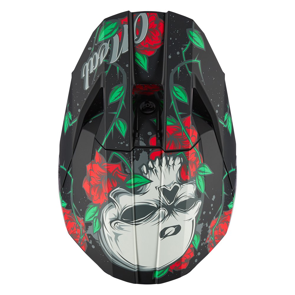 ONEAL 3SRS Melancia Motocross Helm schwarz multi