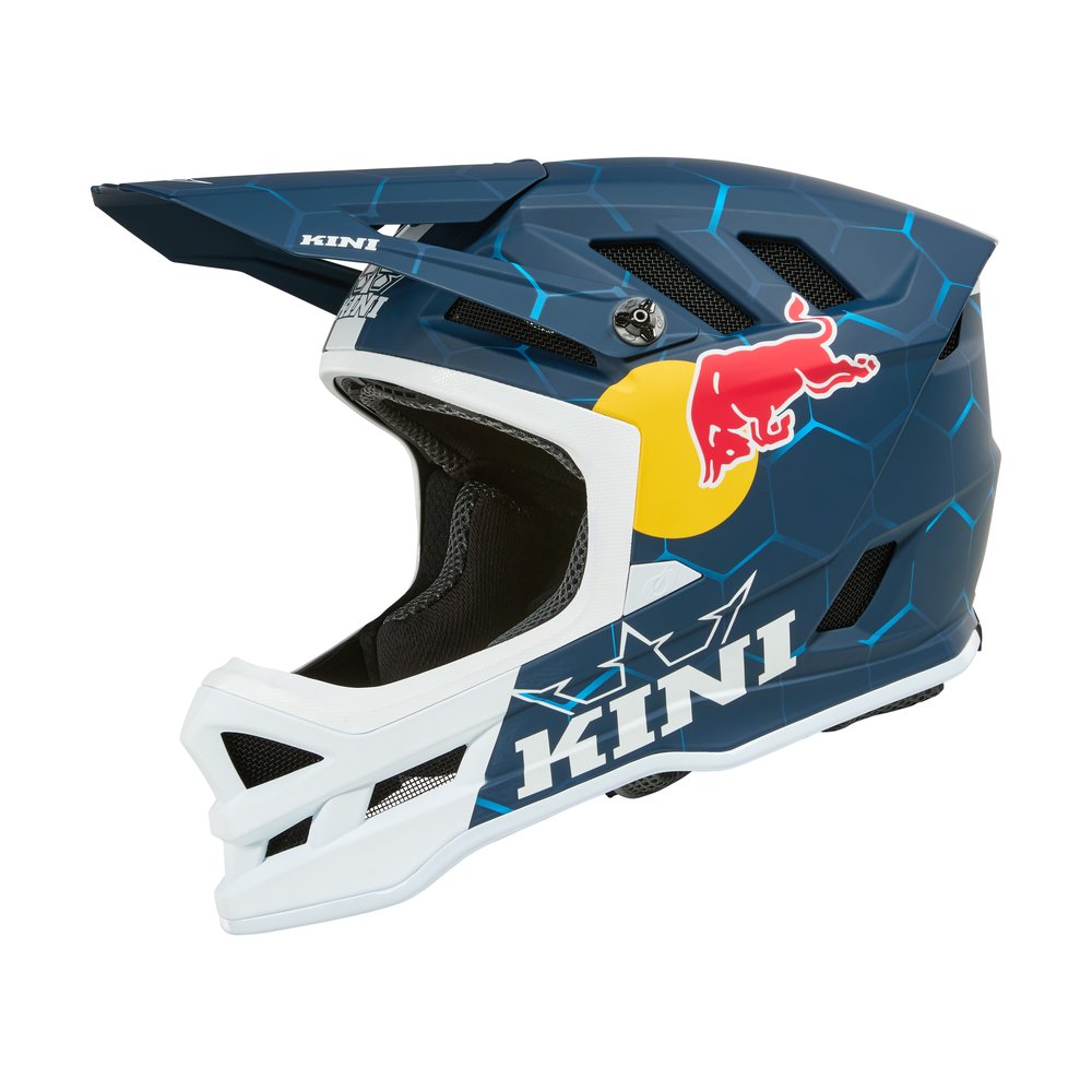 KINI RED BULL DHC MTB Helm 1.0 blau/weiss