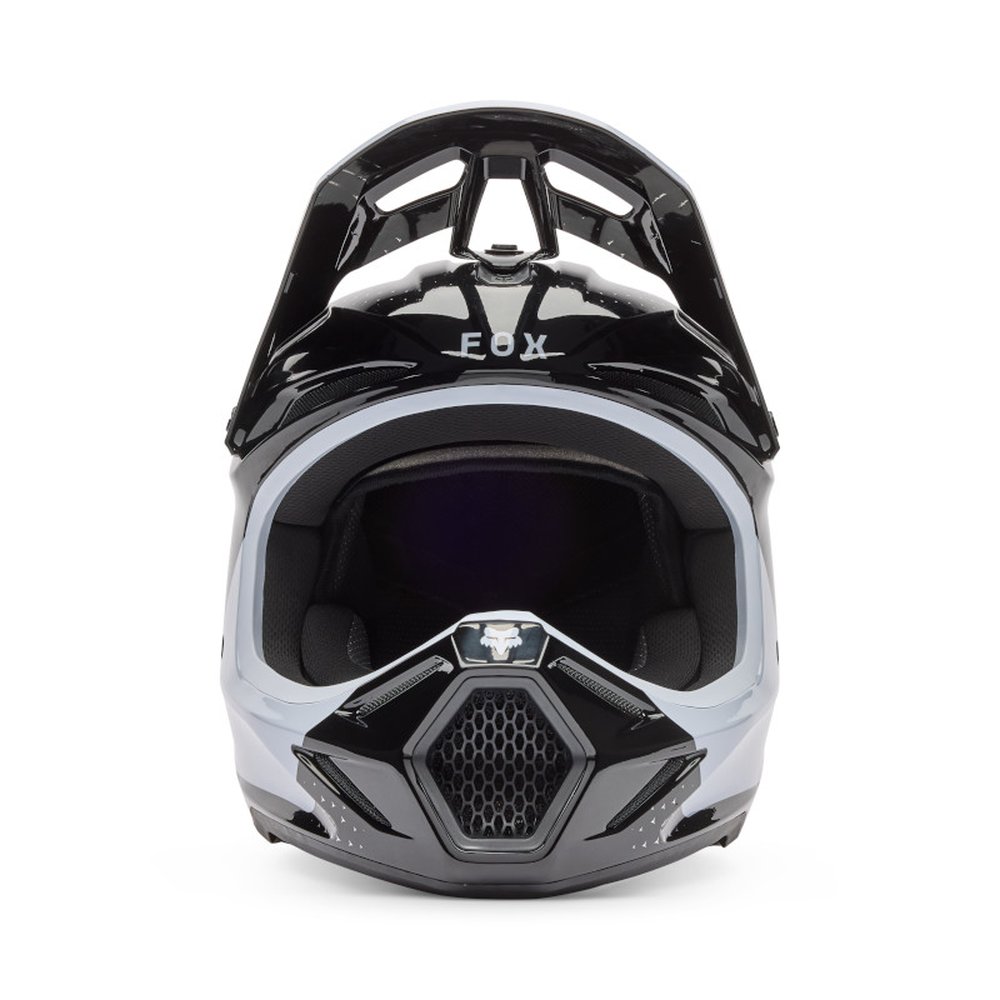 FOX V3 TINE Motocross Helm Schwarz
