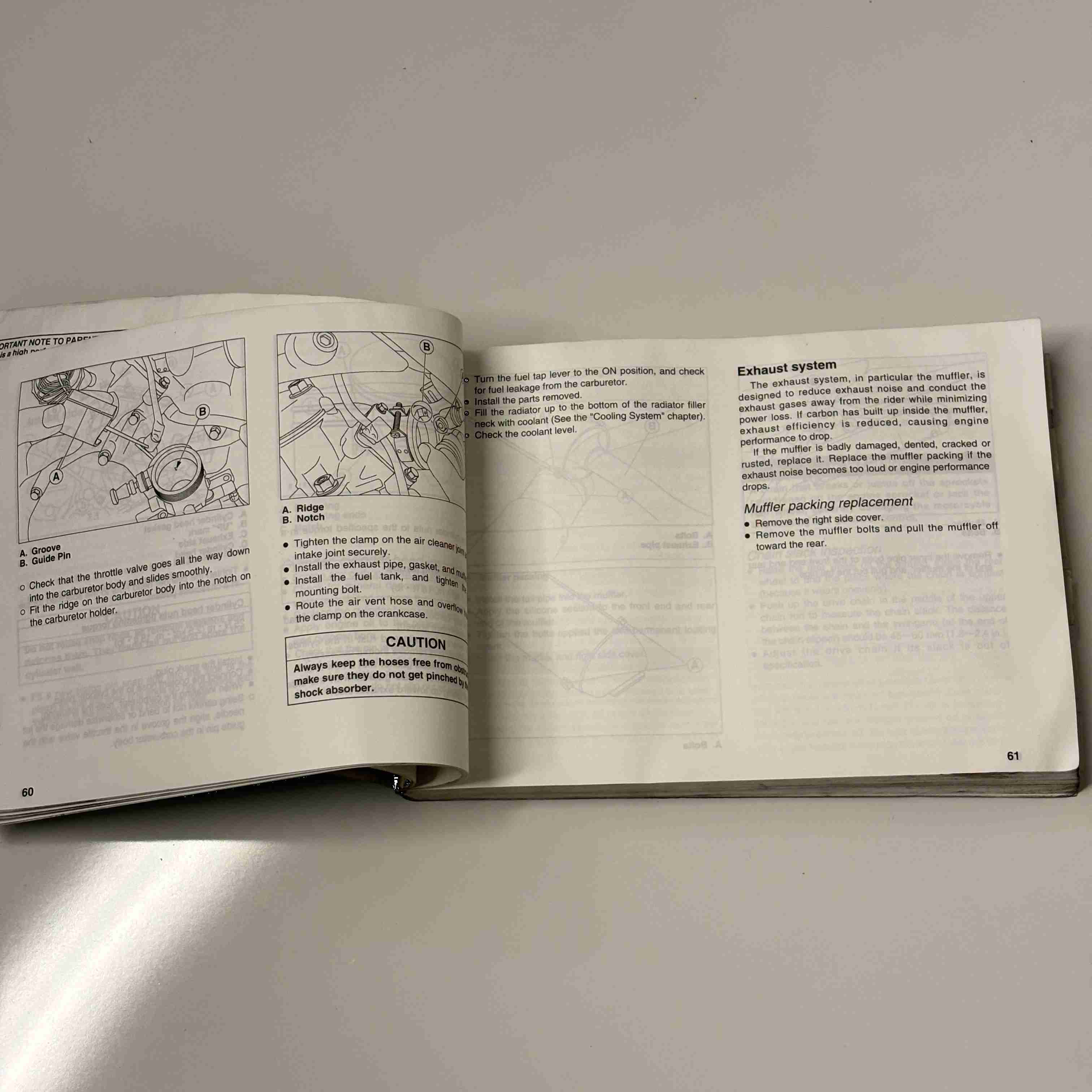 KAWASAKI KX 65 2005 99976-1179 Motorrad-Handbuch gebraucht