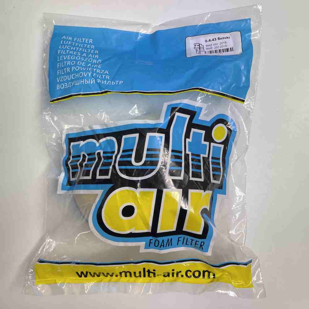 MULTI AIR Luftfilter passend für Suzuki RMZ 250 RMZ 450