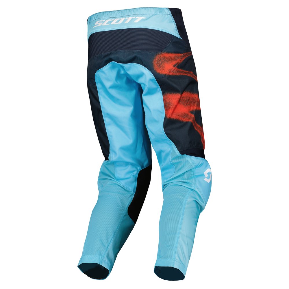 SCOTT Motocross Hose Evo Dirt sail blau/fast rot SCOTT Motocross Hose Evo Dirt sail blau/fast rot