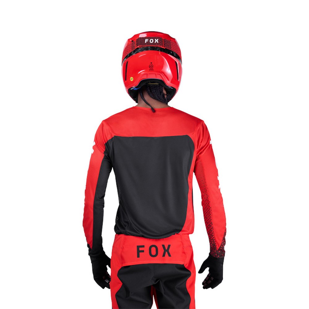 FOX FLEXAIR FRACTURE JERSEY Neon Rot