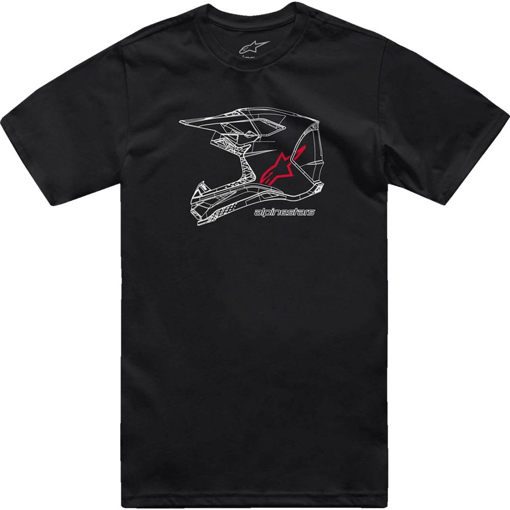 ALPINESTARS T-Shirt Csf Mx Helmet schwarz ALPINESTARS T-Shirt Csf Mx Helmet schwarz