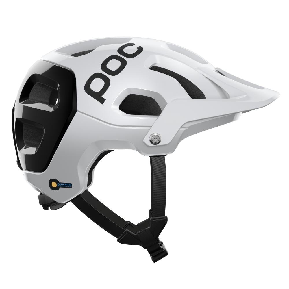 POC Tectal Race Mips MTB Helm weiss/uranium schwarz
