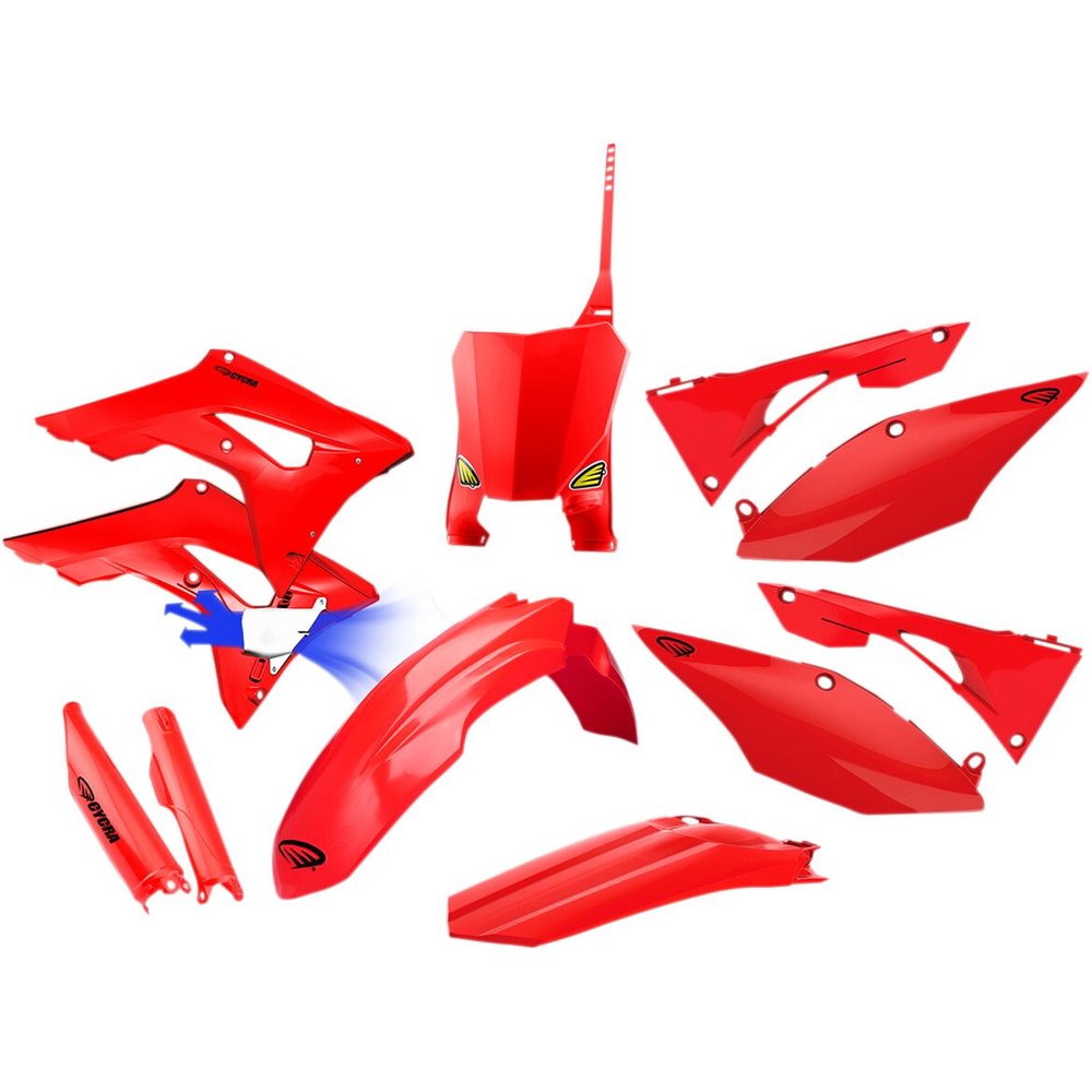 CYCRA Powerflow Komplettes Verkleidungs-Kit Honda CRF450 17- rot