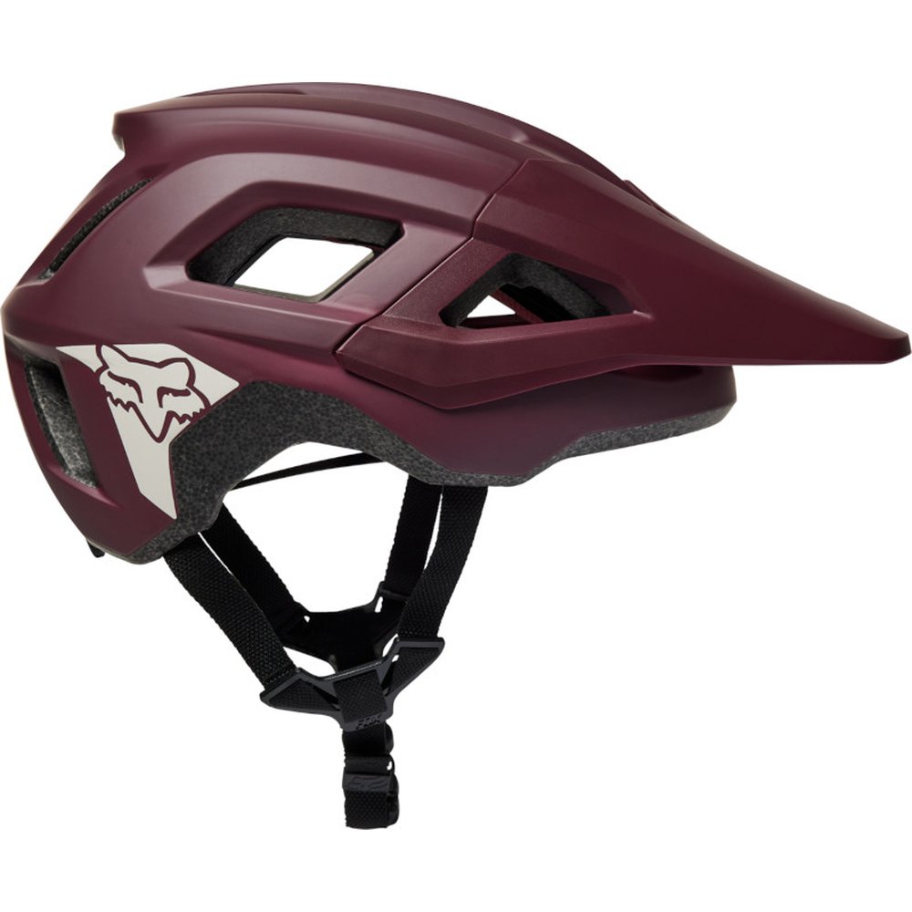 FOX MAINFRAME HELMET TRVRS MTB Helm Dark Maroon