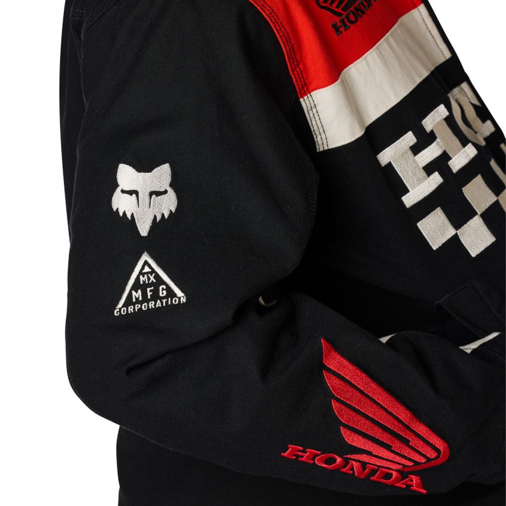 FOX HONDA WORK JACKE schwarz