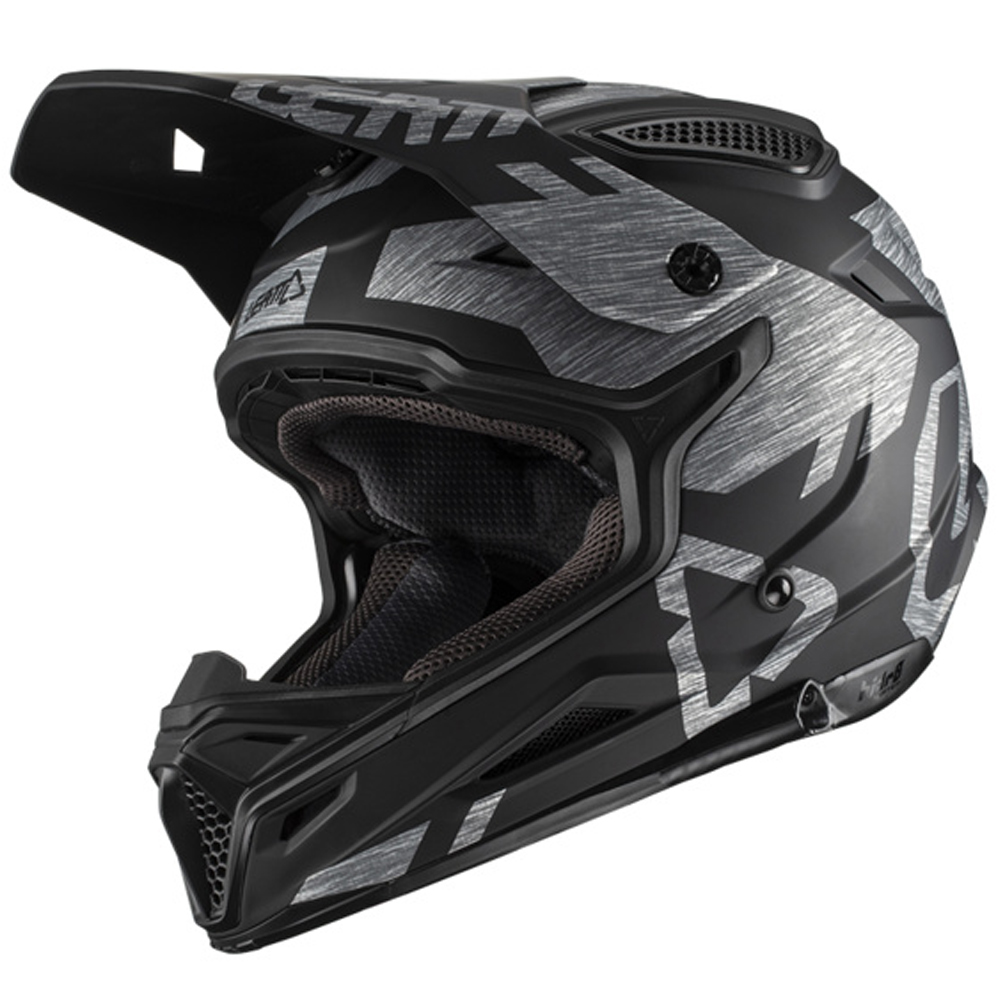 LEATT GPX 4.5 Motocross Helm schwarz matt-grau