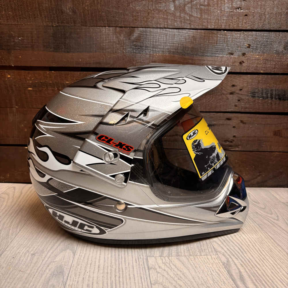 HJC CL-XS Vapor Adventure Helm silber