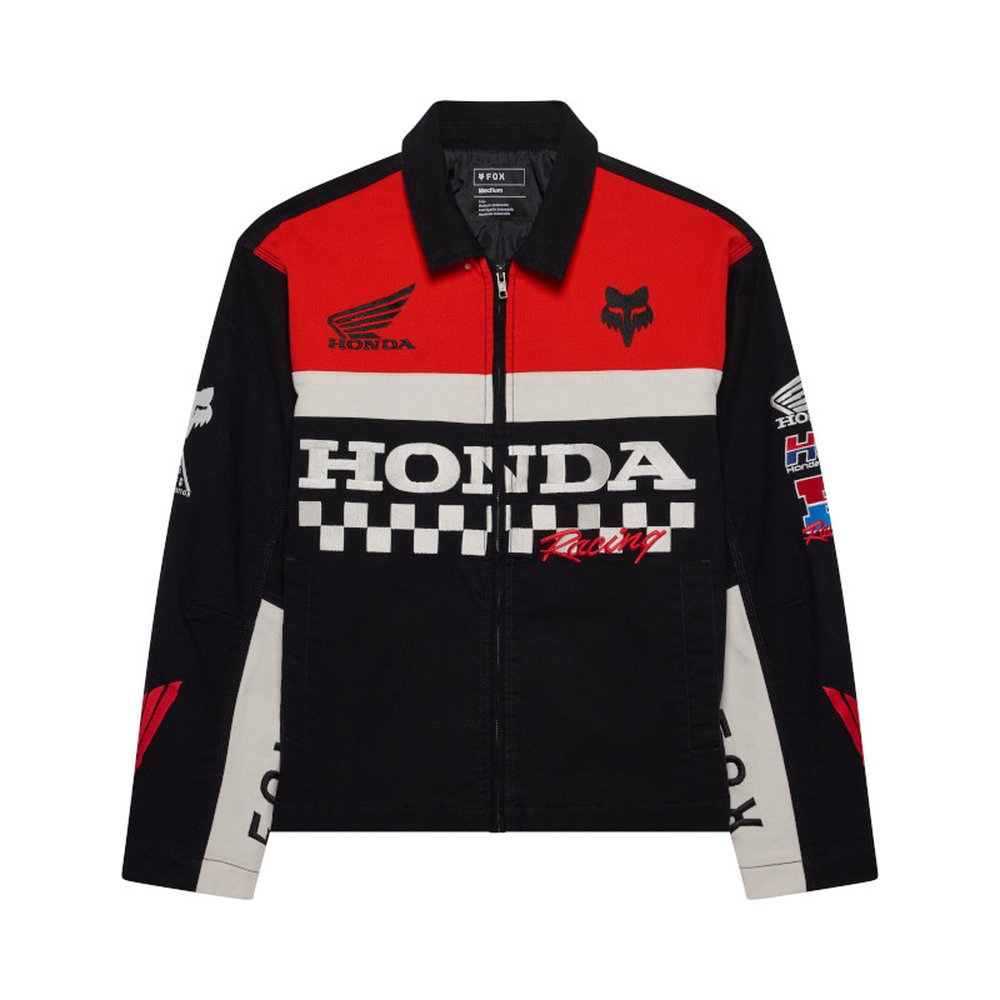 FOX HONDA WORK JACKE schwarz