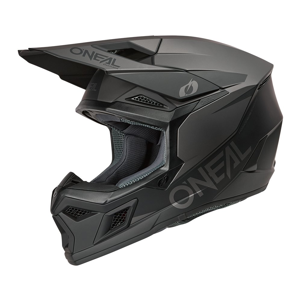 ONEAL 3SRS Motocross Helm Solid schwarz/grau ONEAL 3SRS Motocross Helm Solid schwarz/grau