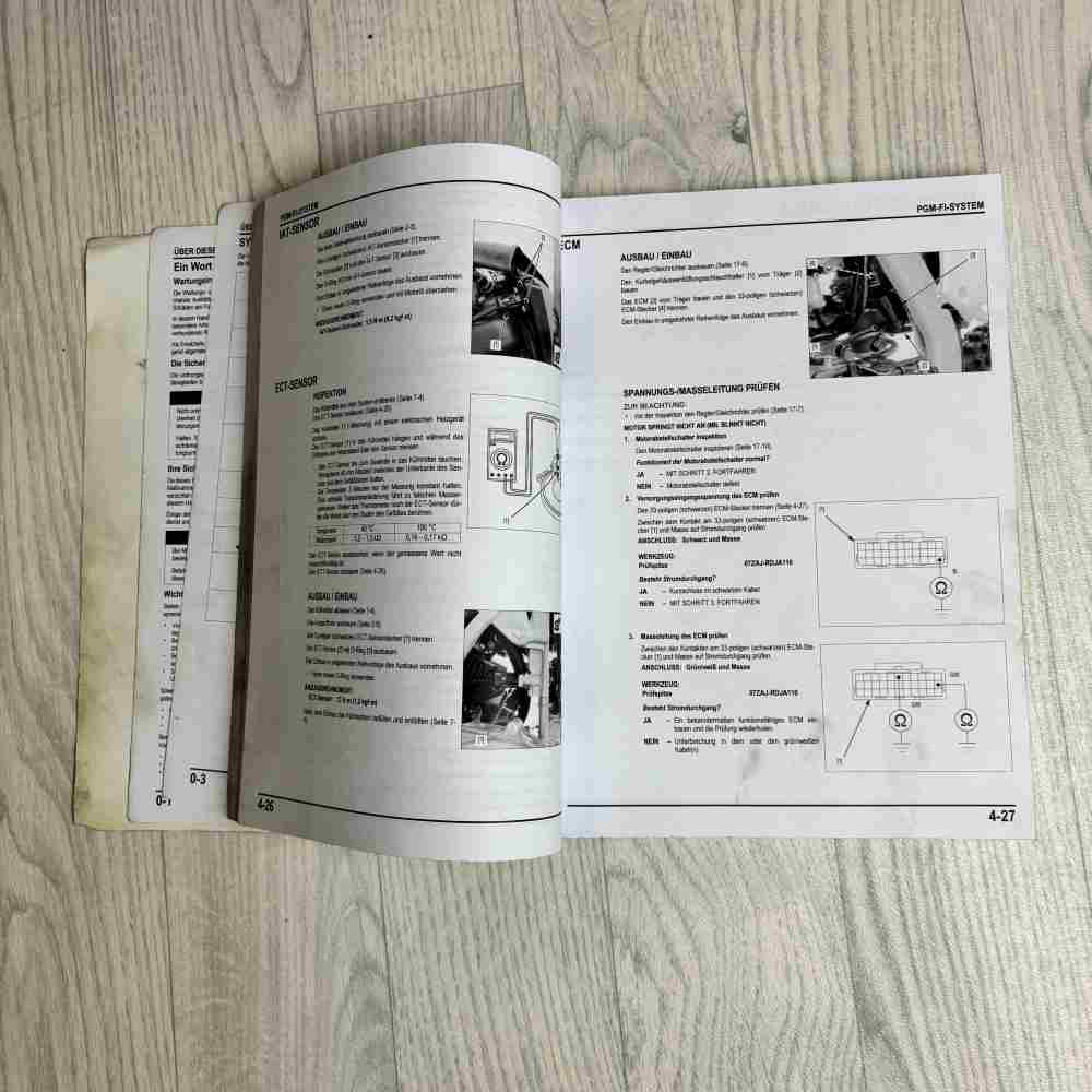 HONDA CRF 250 R 2014 64KRN60 Motorrad-Handbuch gebraucht