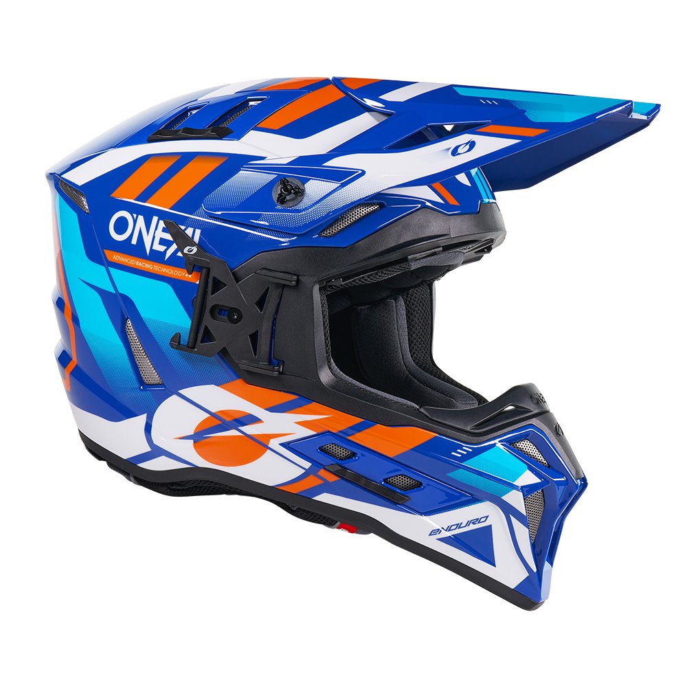 ONEAL EX-SRS Motocross Helm Dust blau/orange ONEAL EX-SRS Motocross Helm Dust blau/orange