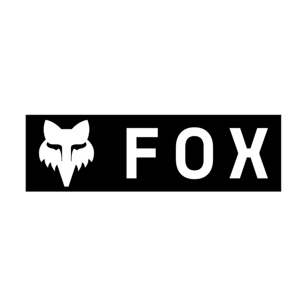 FOX CORPORATE LOGO 3" Schwarz