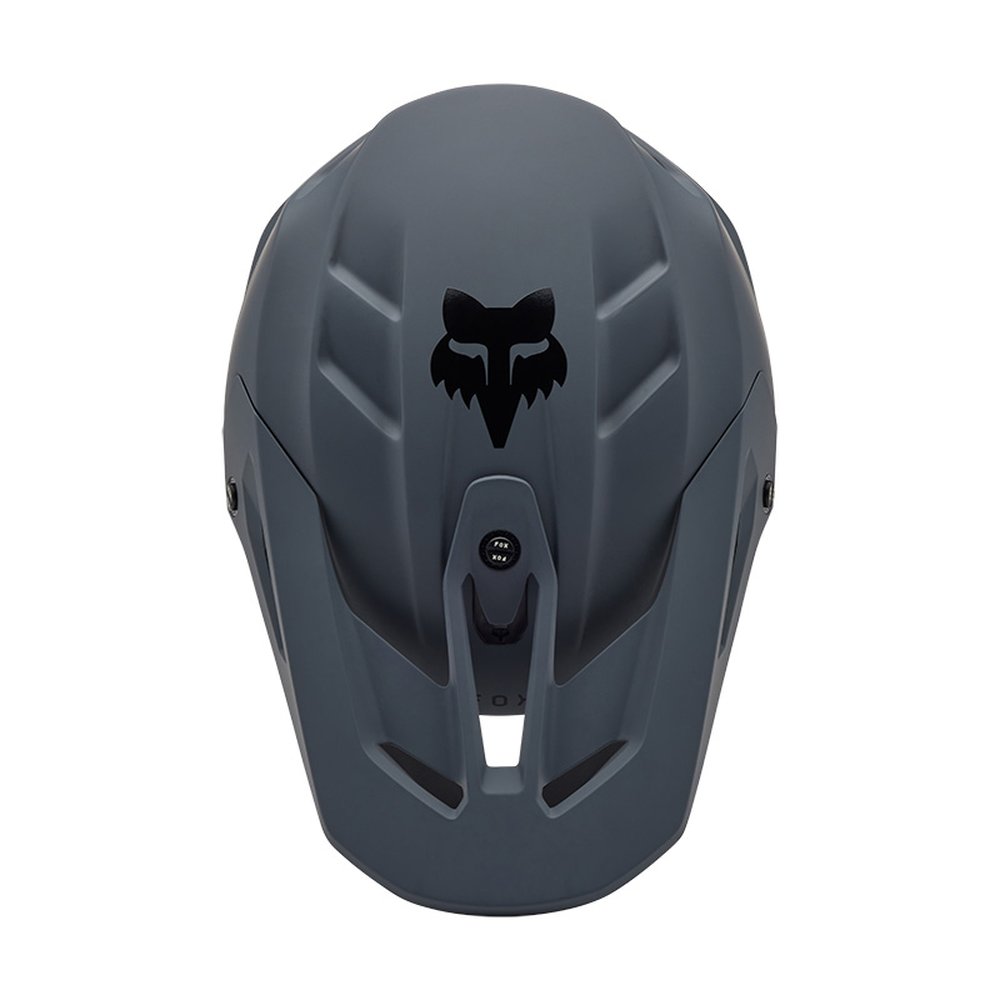 FOX V3 SOLID Motocross Helm Graphite