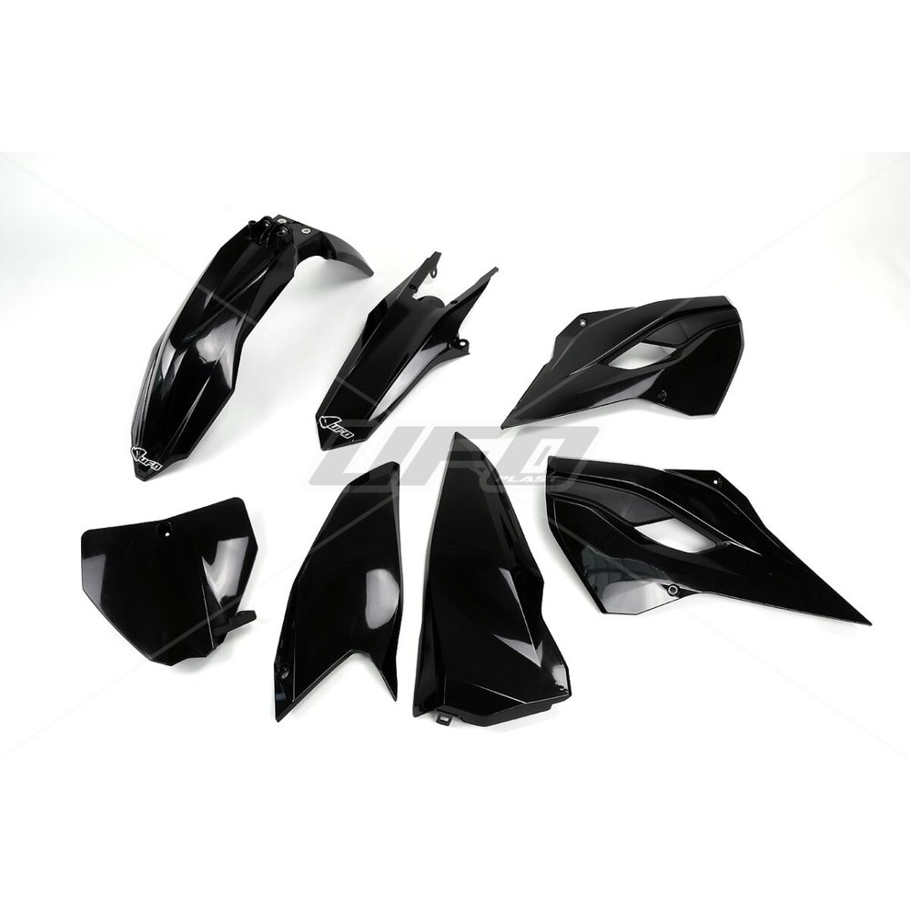UFO Komplettes Karosserie-Kit Plastikteile Husqvarna TC/FC 14-15 schwarz
