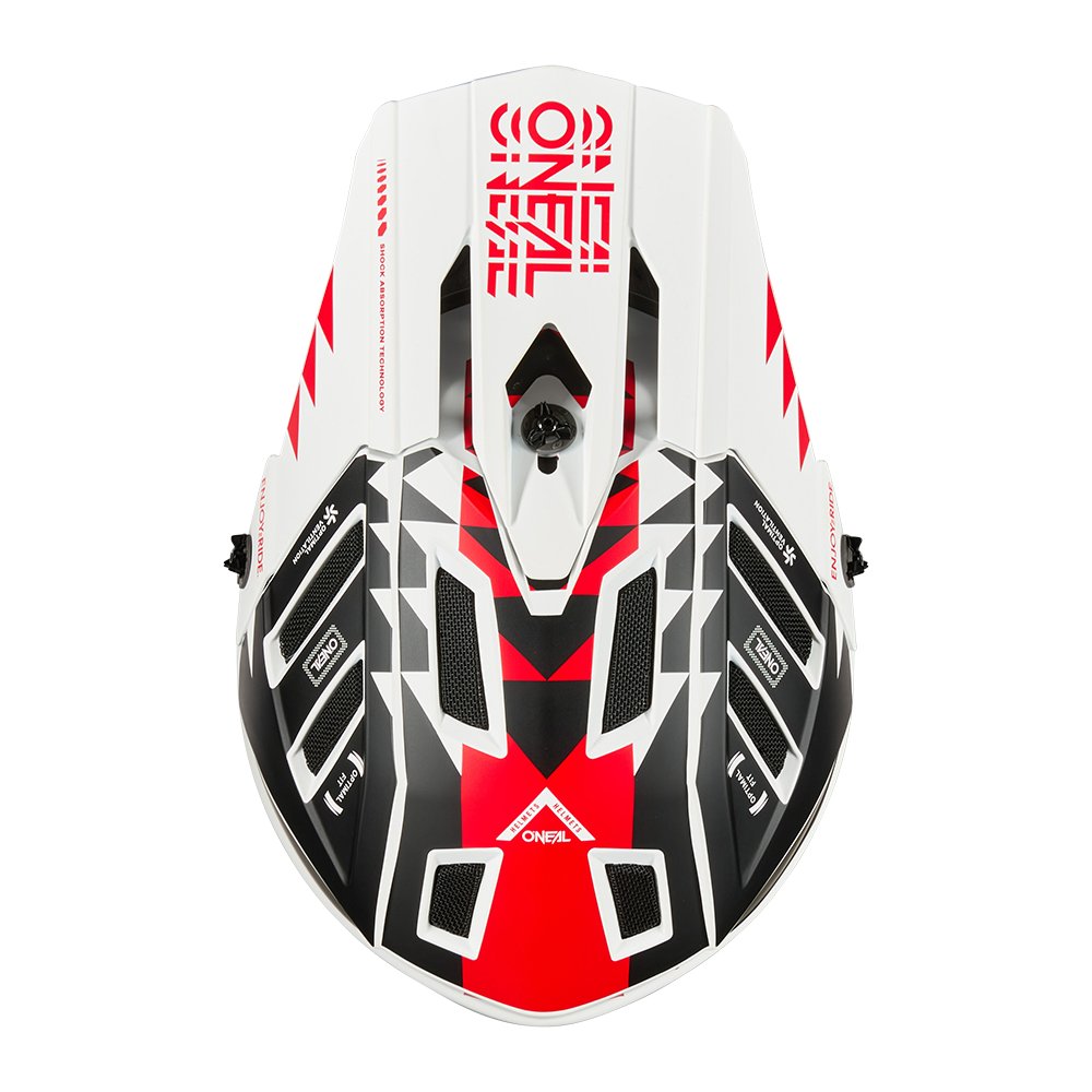 ONEAL Backflip Helm Knox weiss/schwarz