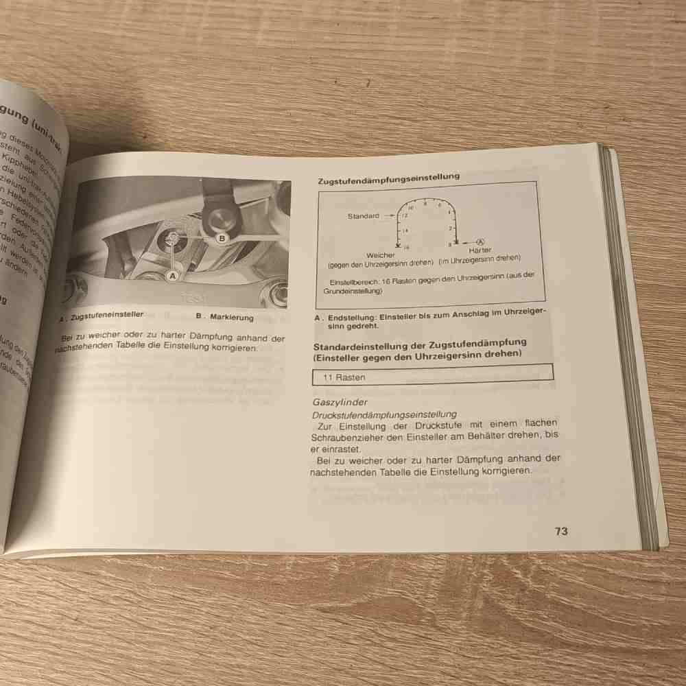 KAWASAKI KX60 (B16) KX80 (W3.X3) KX80 (Y3.Z3) KX100 (C3) 2000 99976-1014-01 Motorrad-Handbuch gebraucht