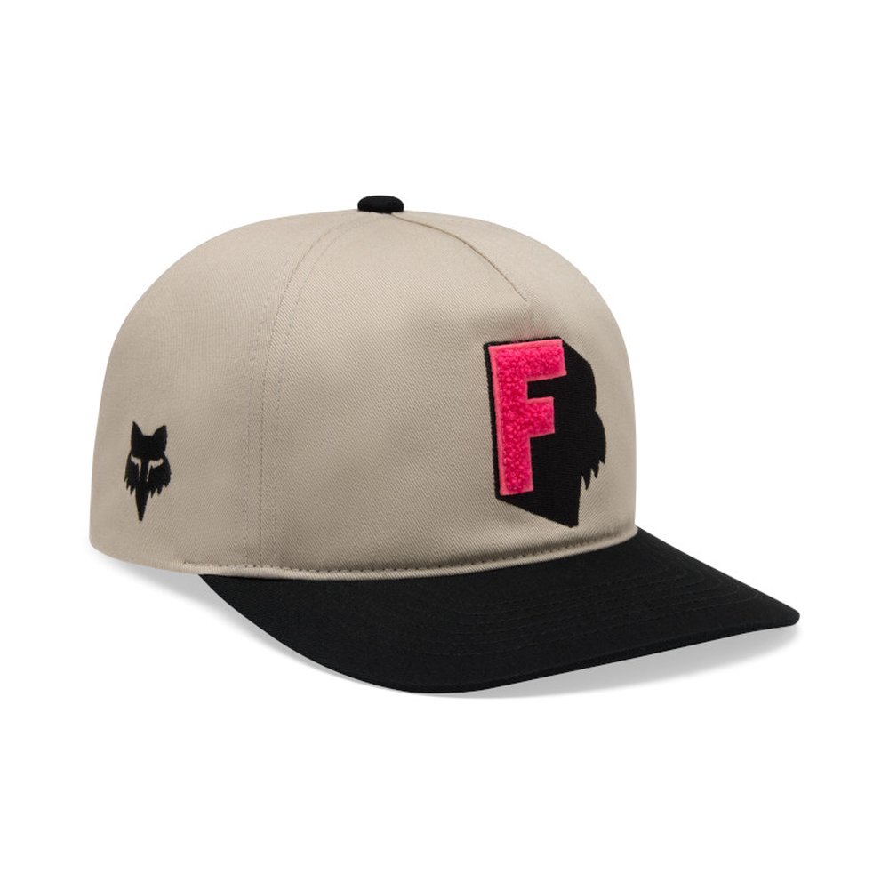 FOX FOX SHADOW SNAPBACK HAT Kappe Chalk