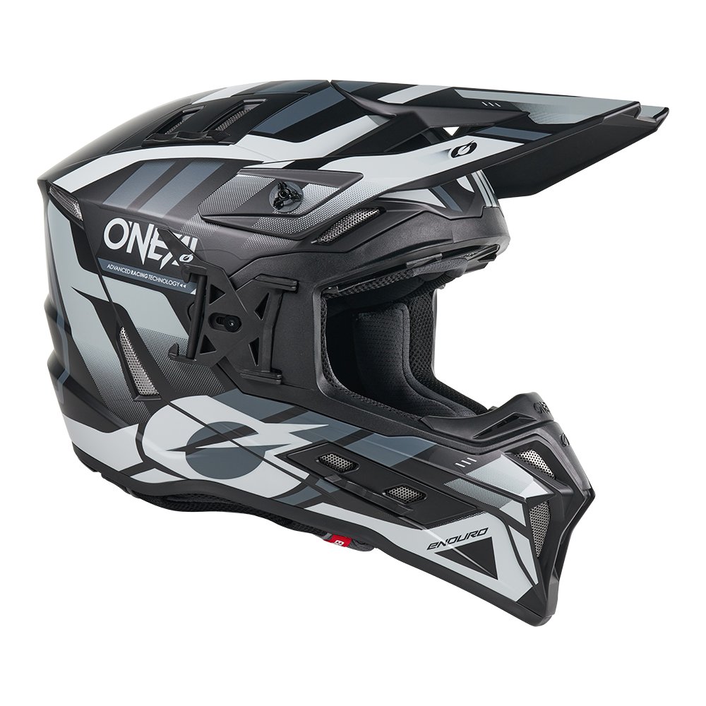 ONEAL EX-SRS Motocross Helm Dust schwarz/grau ONEAL EX-SRS Motocross Helm Dust schwarz/grau