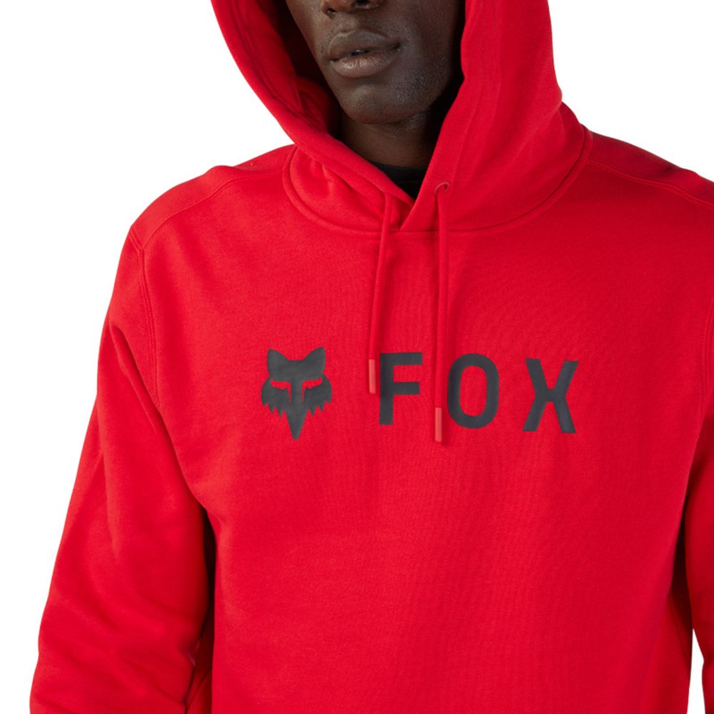 FOX ABSOLUTE FLEECE PO Hoodie Kapuzen Pullover Flame Rot