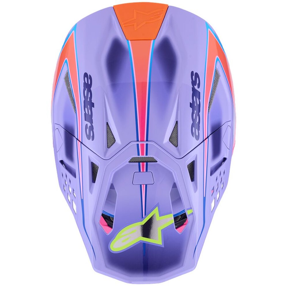 ALPINESTARS Supertech M10 Jett Lawrence Motocross Helm lila/pink