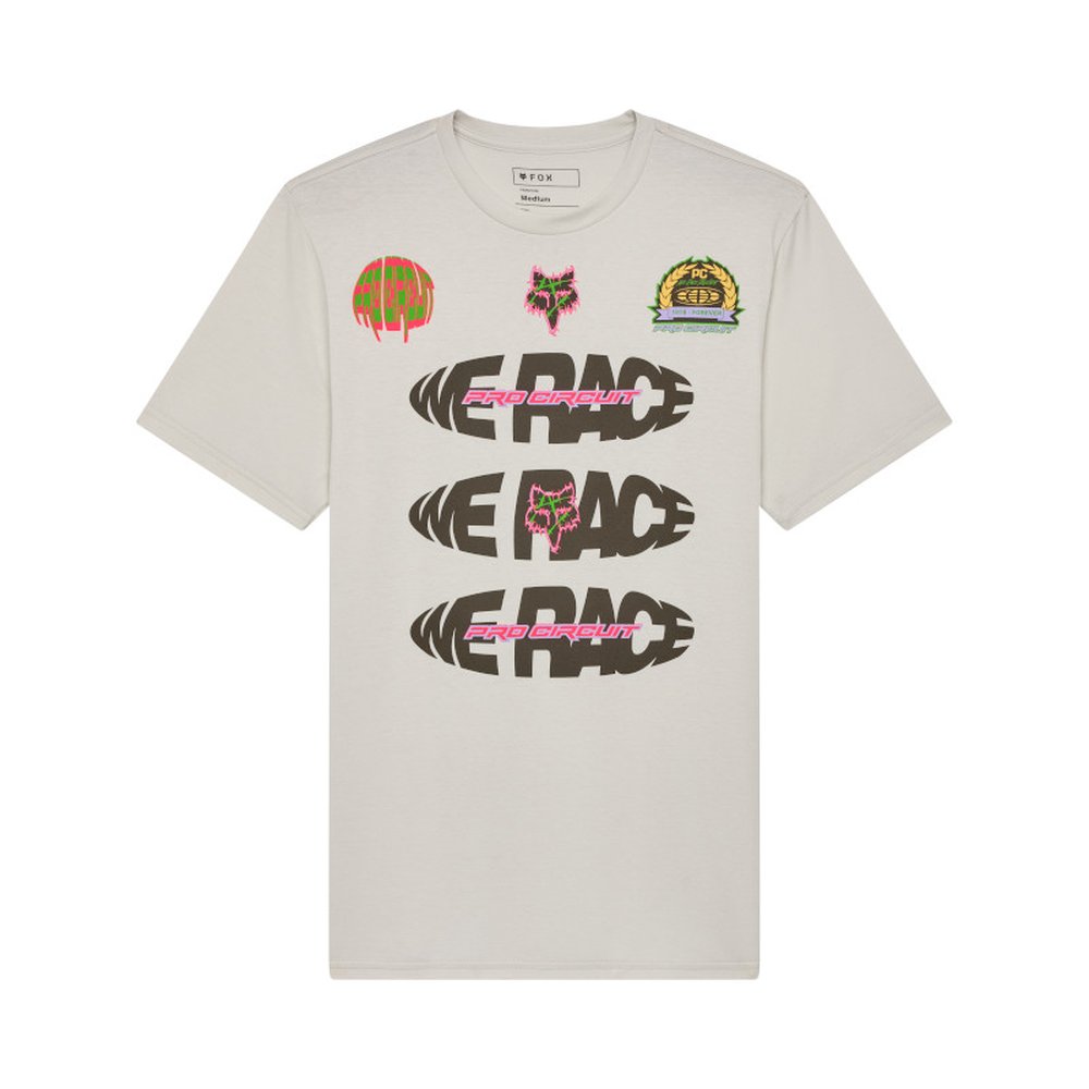 FOX PRO CIRCUIT T-Shirt Light Grey