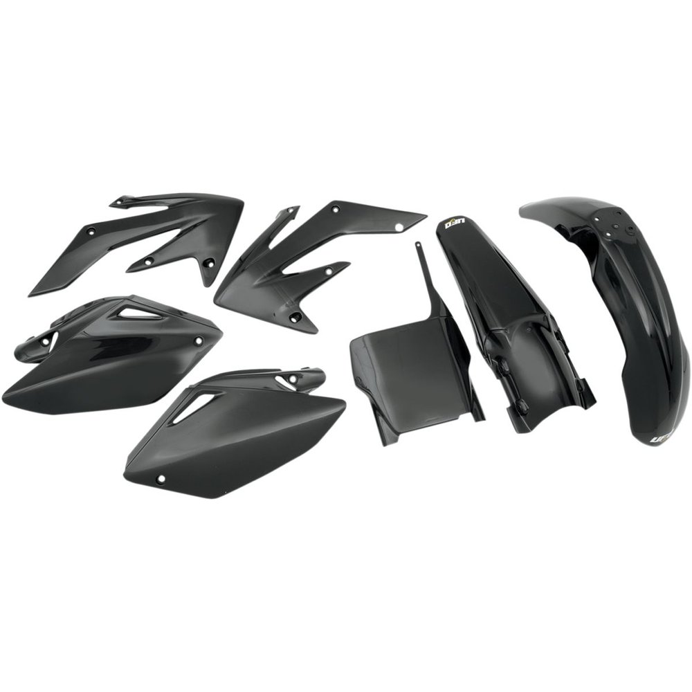 UFO Komplettes Karosserie-Kit Plastikteile Honda CRF250 04-05 schwarz