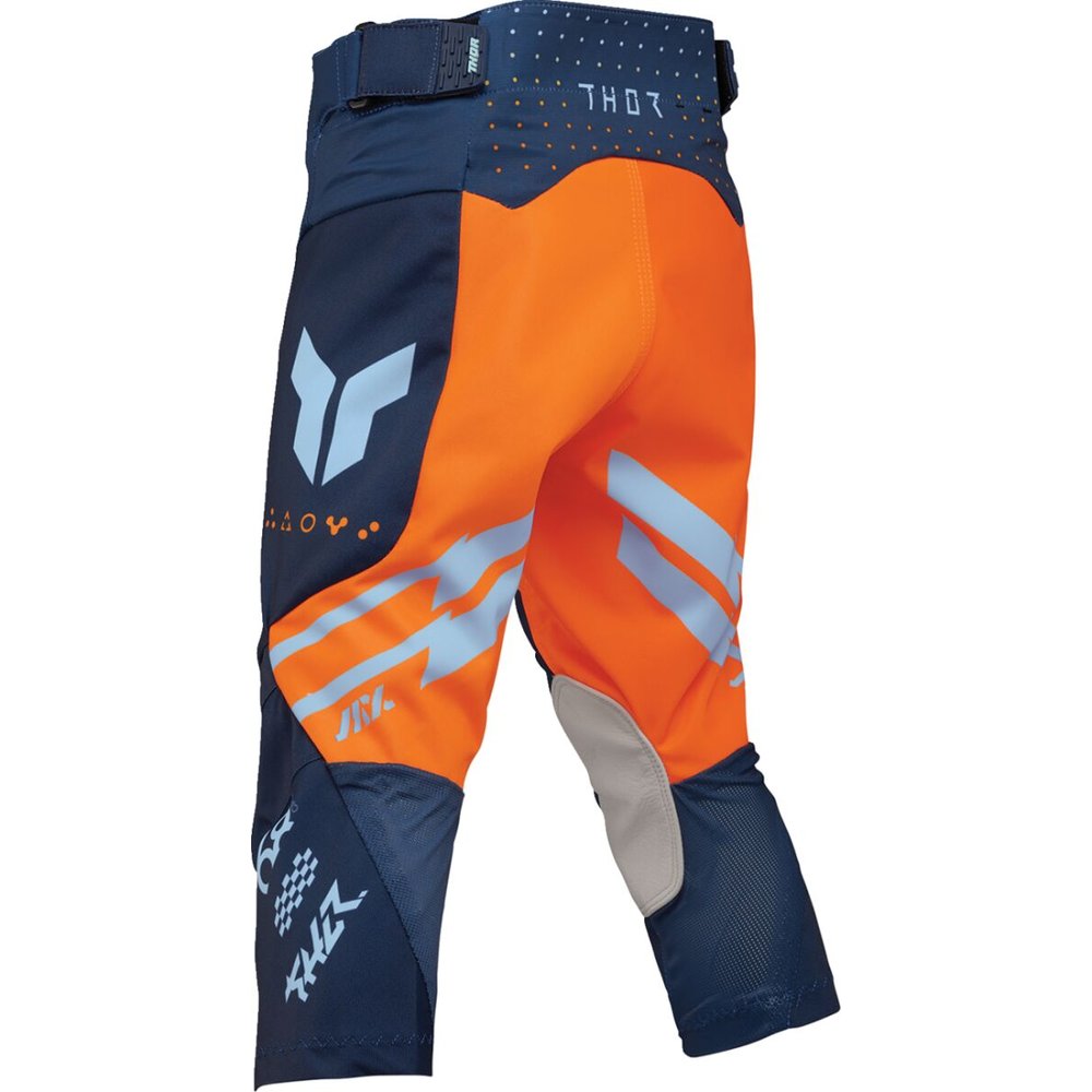 THOR Launchmode Futura Youth Kinder Motocross Hose navy blau/orange