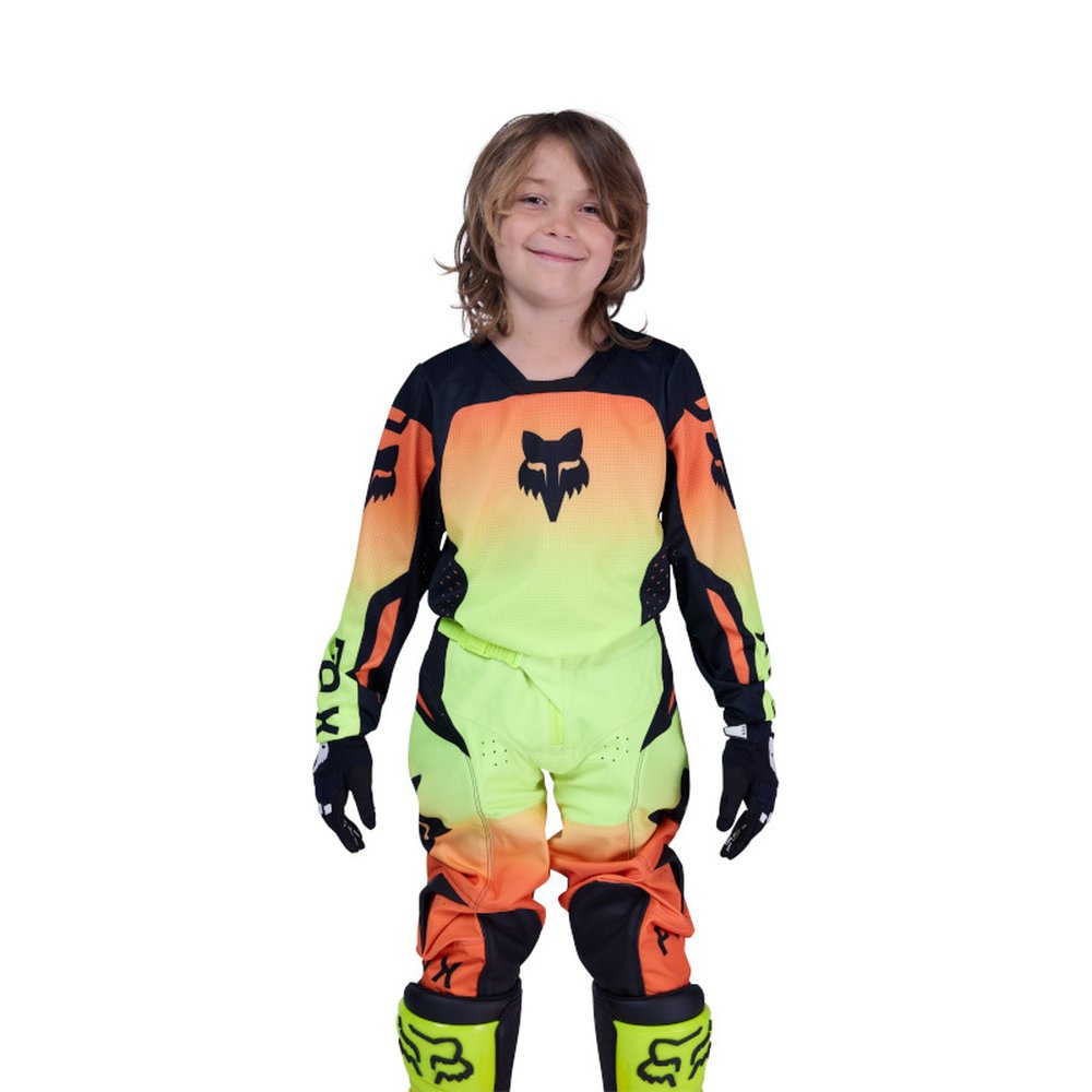 FOX YOUTH 180 SHIELD JERSEY für Kinder Neon Gelb